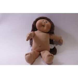 Cabbage Patch Kids, Doll, Girl, Brown Hair, Nude, Soft Body, ~ 250827-WH 583